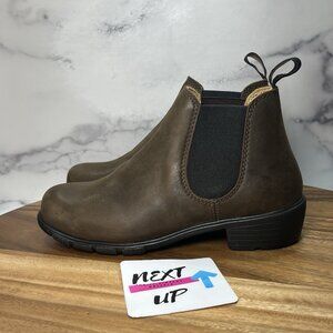 Blundstone 1970 Women’s Brown Pull On Chelsea Boots size 6 NEW WITH DEFECT